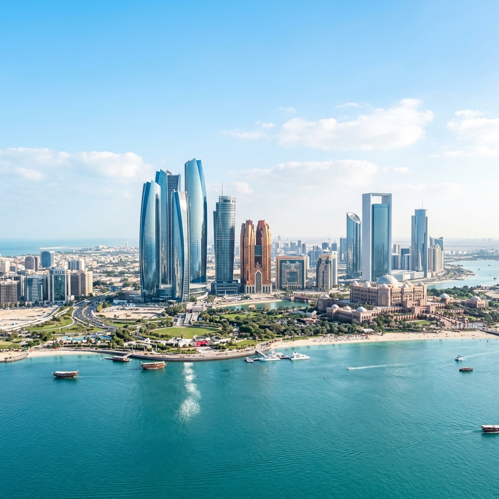 Abu Dhabi skyline